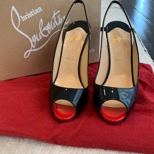 Christian Louboutin open toe pump